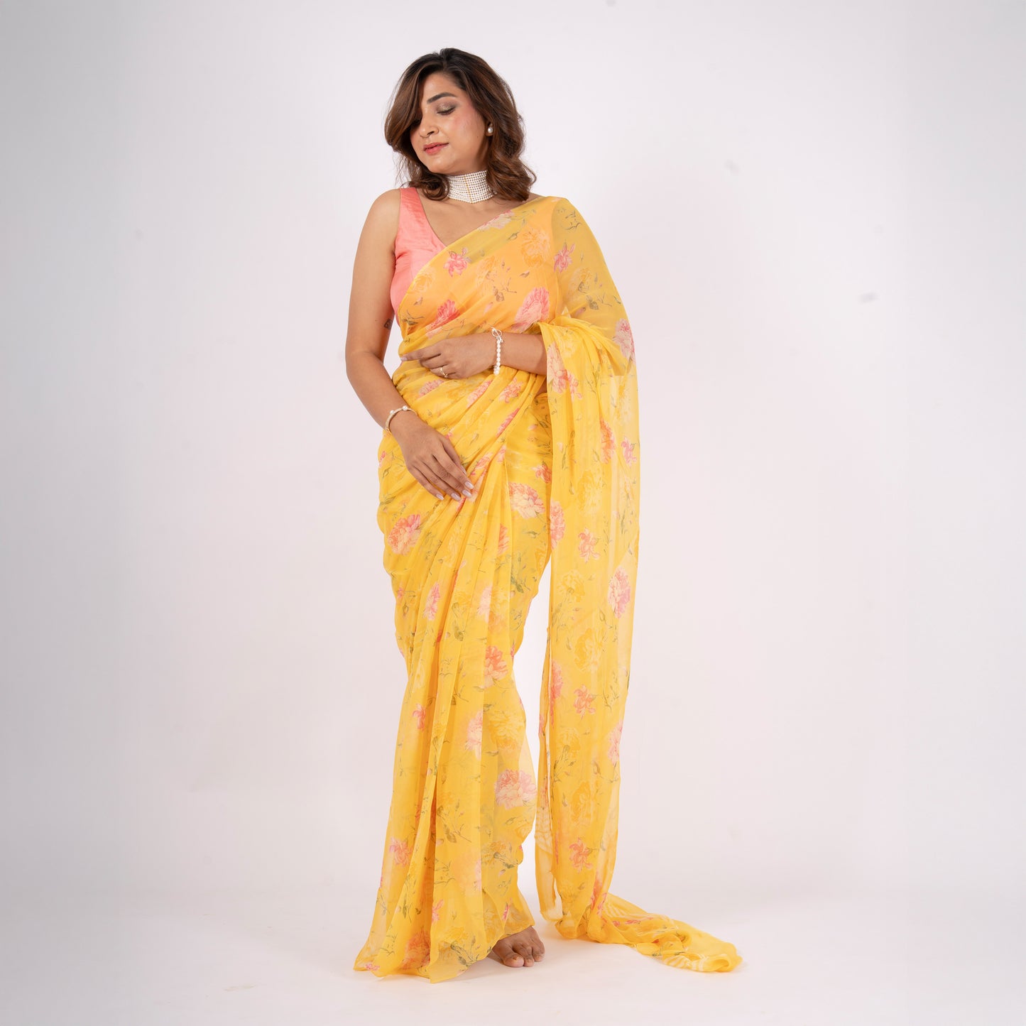 Liora Pure Chiffon Saree