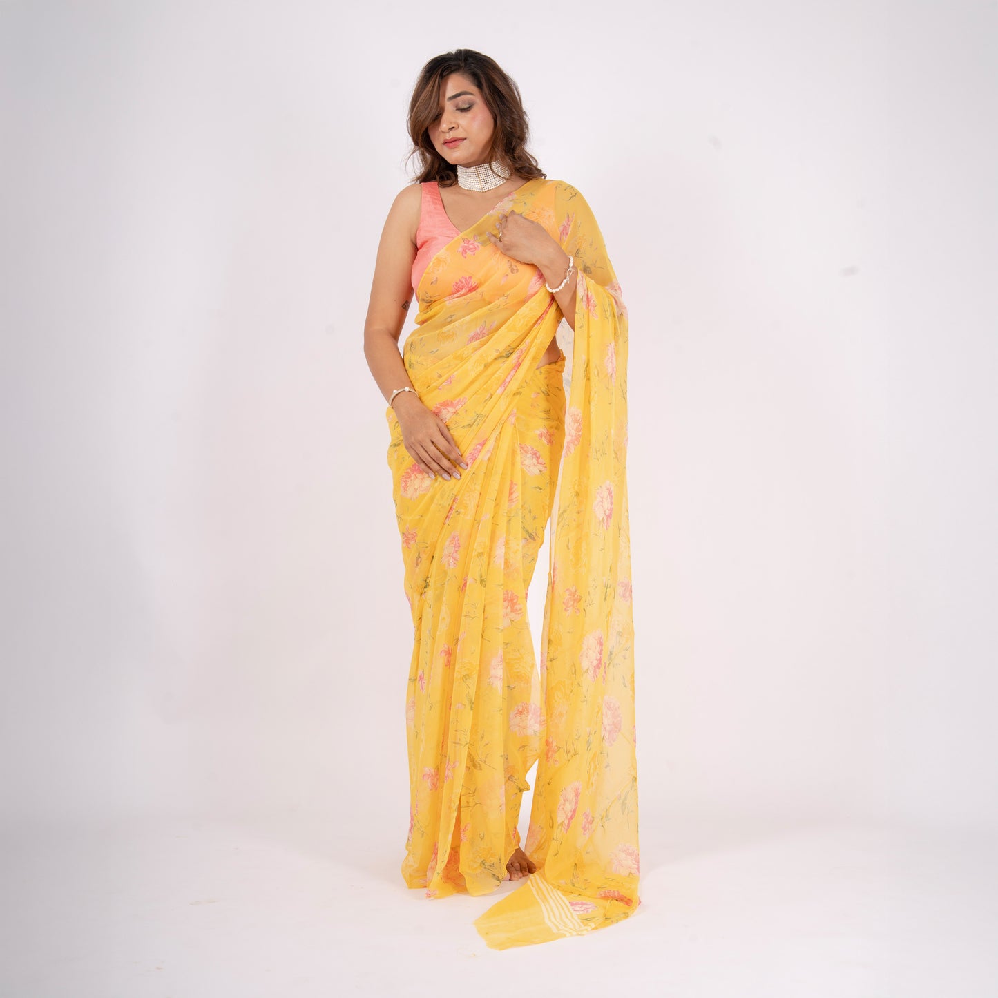Liora Pure Chiffon Saree