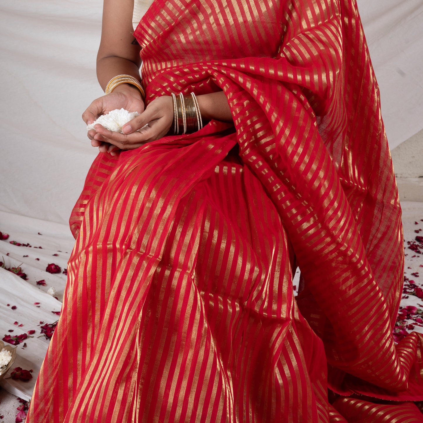 Manjari Cotton Zari Saree