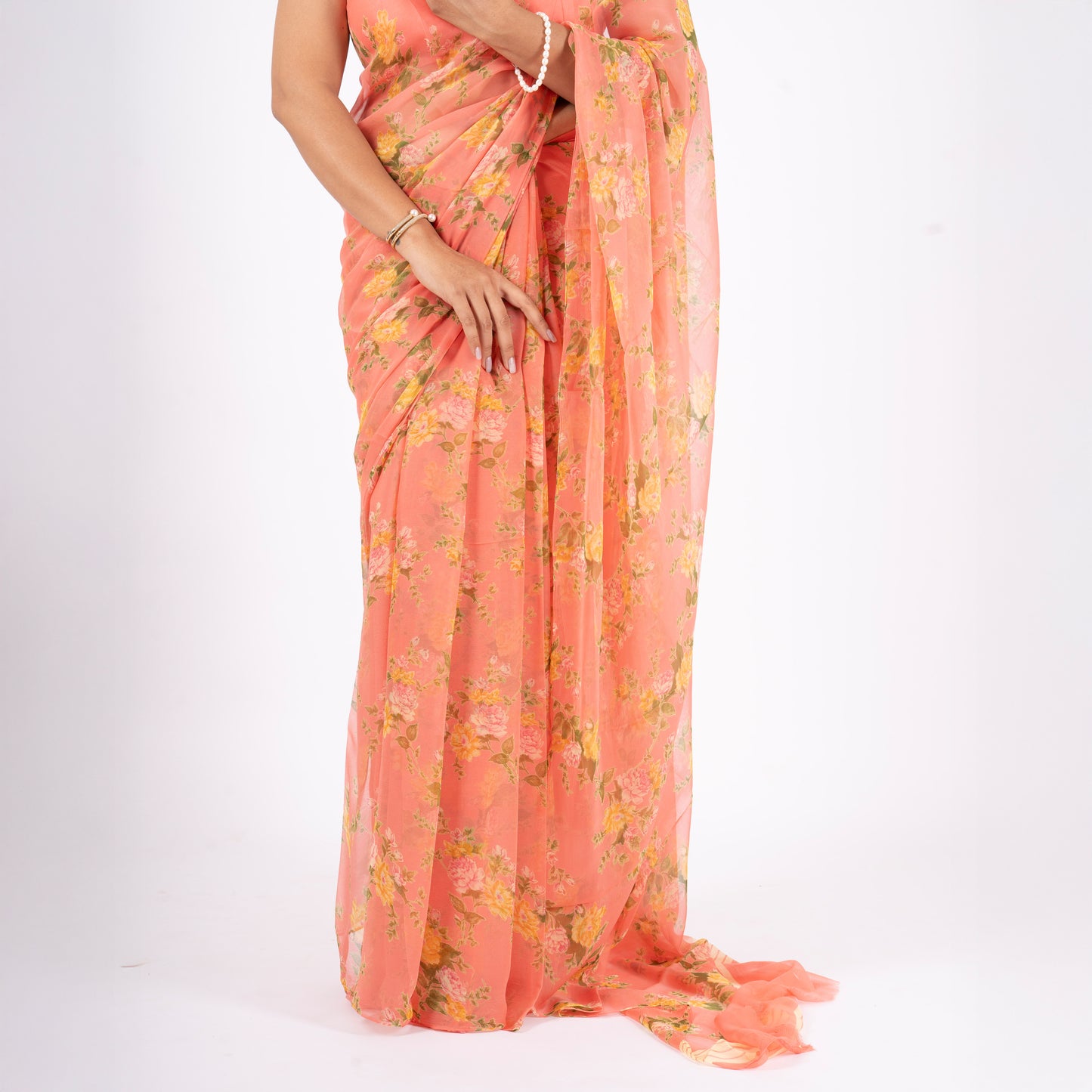 Elara Pure Chiffon Saree