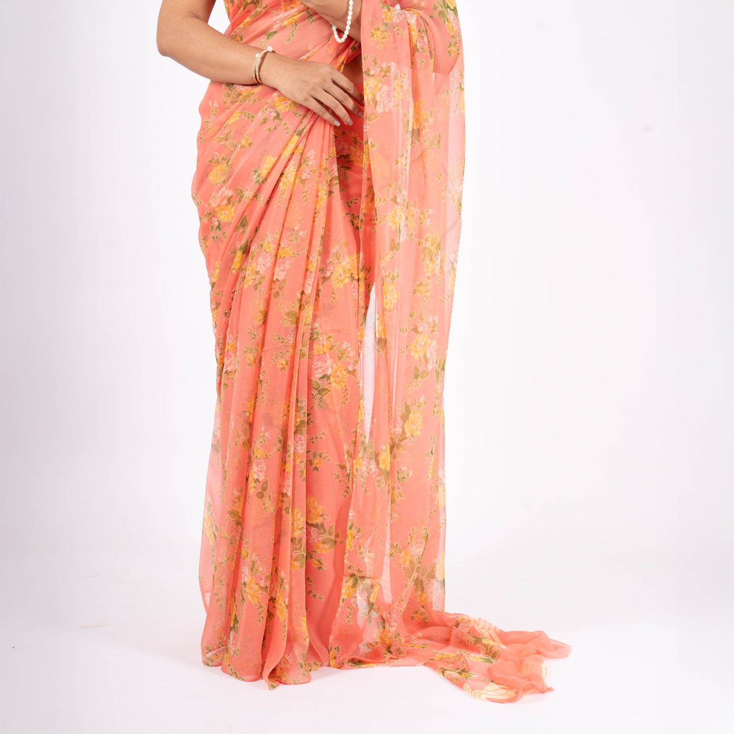 Elara Pure Chiffon Saree
