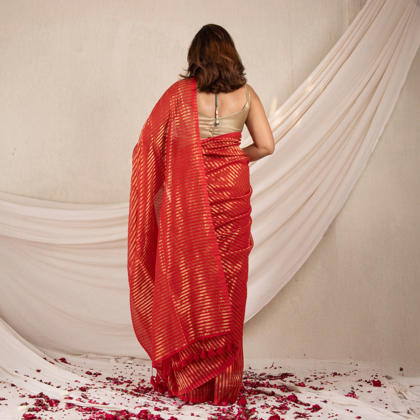 Manjari Cotton Zari Saree
