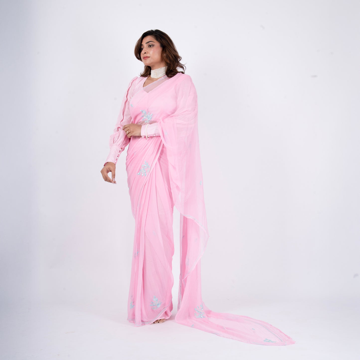 Florise Pure Chiffon Saree