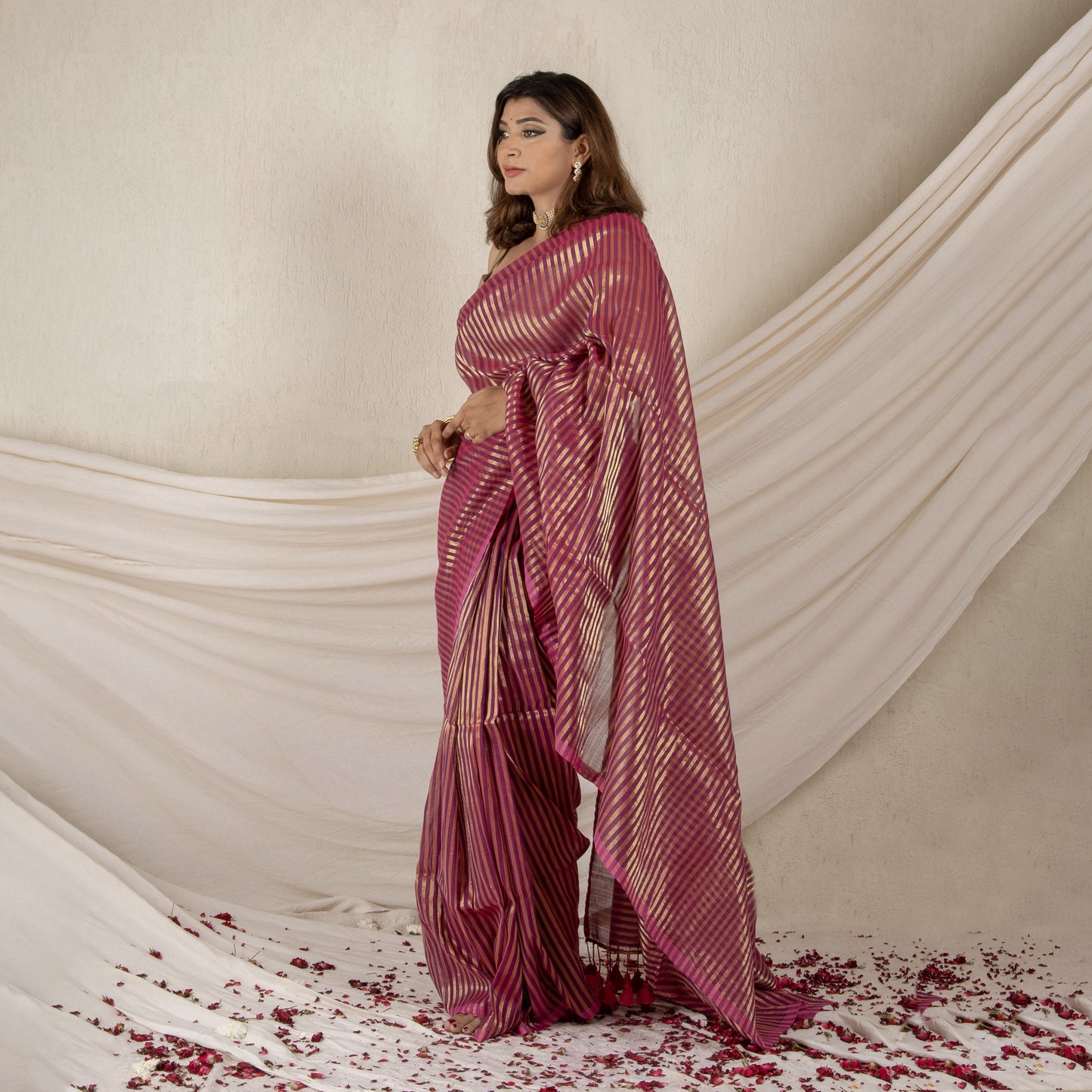 Meera Cotton Zari Saree