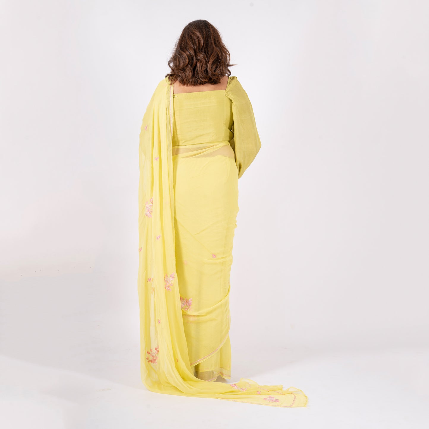 Celina Pure Chiffon Saree