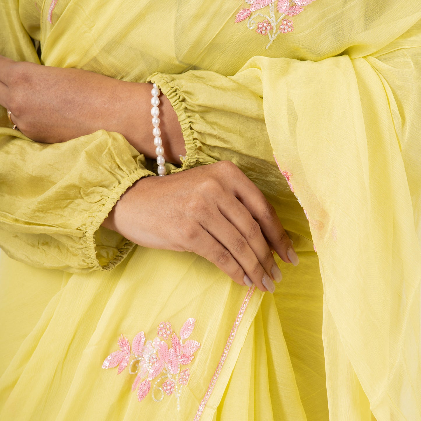 Celina Pure Chiffon Saree