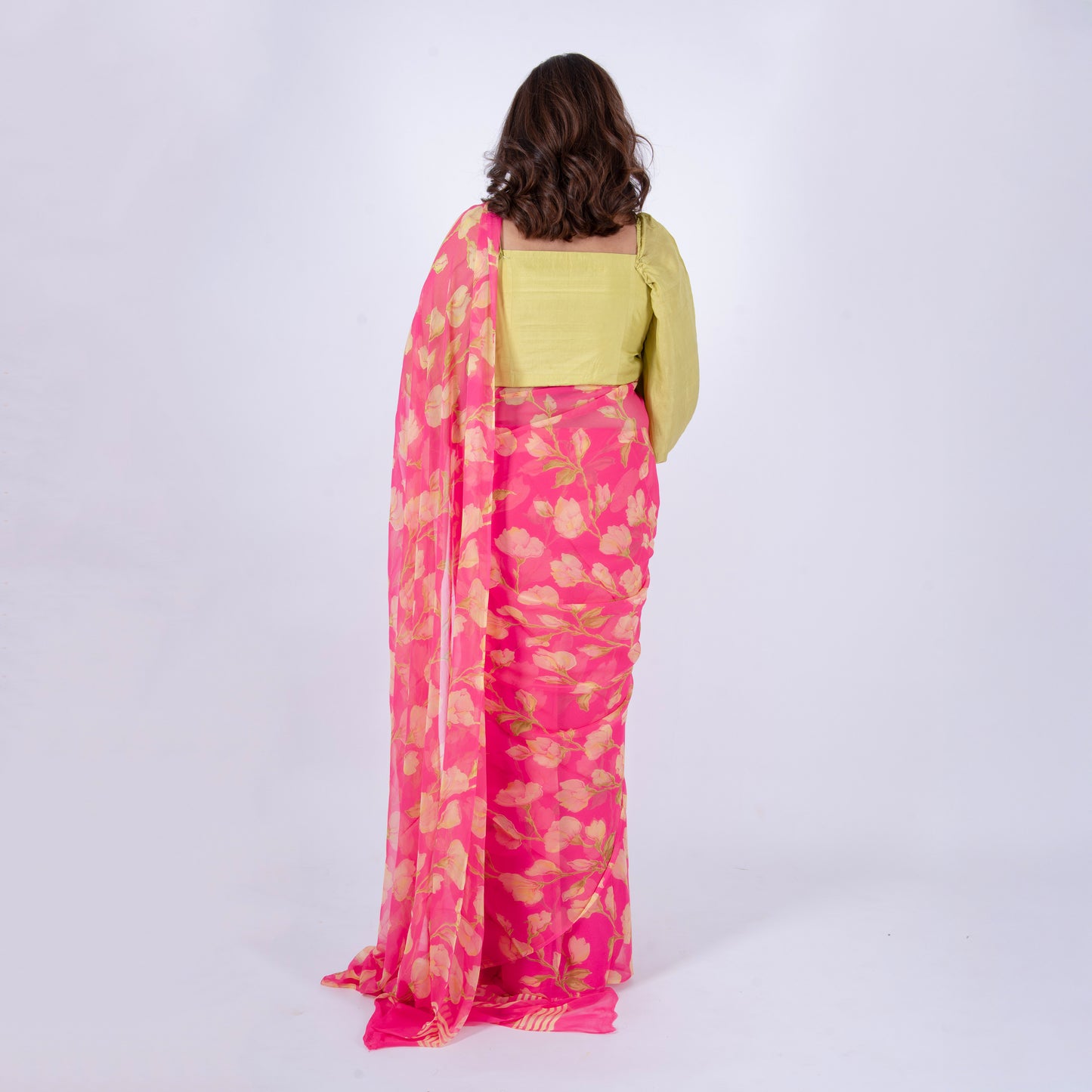 Elysia Pure Chiffon Saree