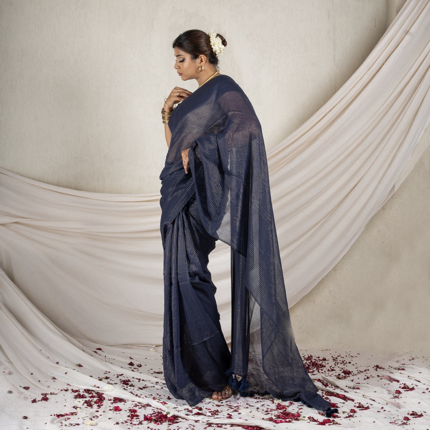 Magic At Midnight Mul Saree