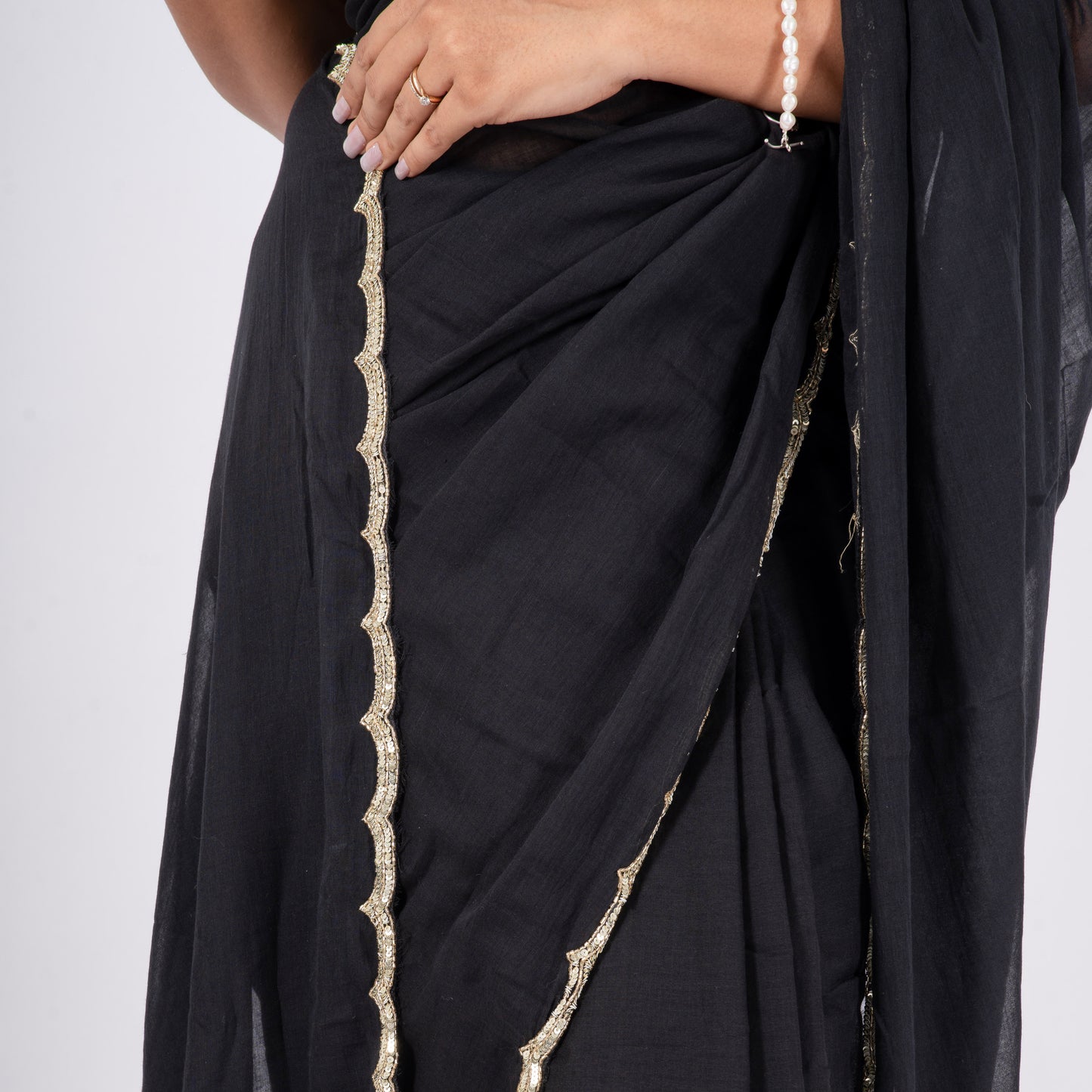 Art Deco Mul Saree