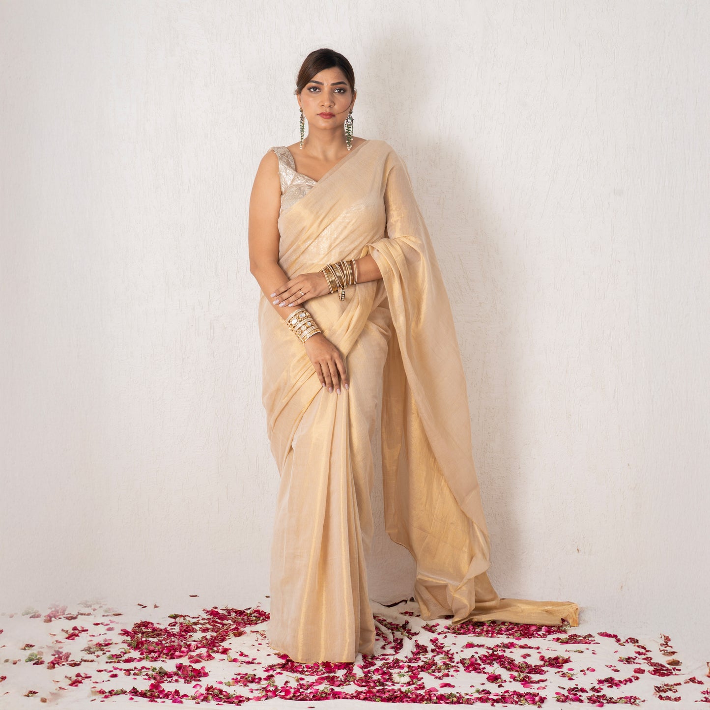Meira Mulmul Tissue Saree