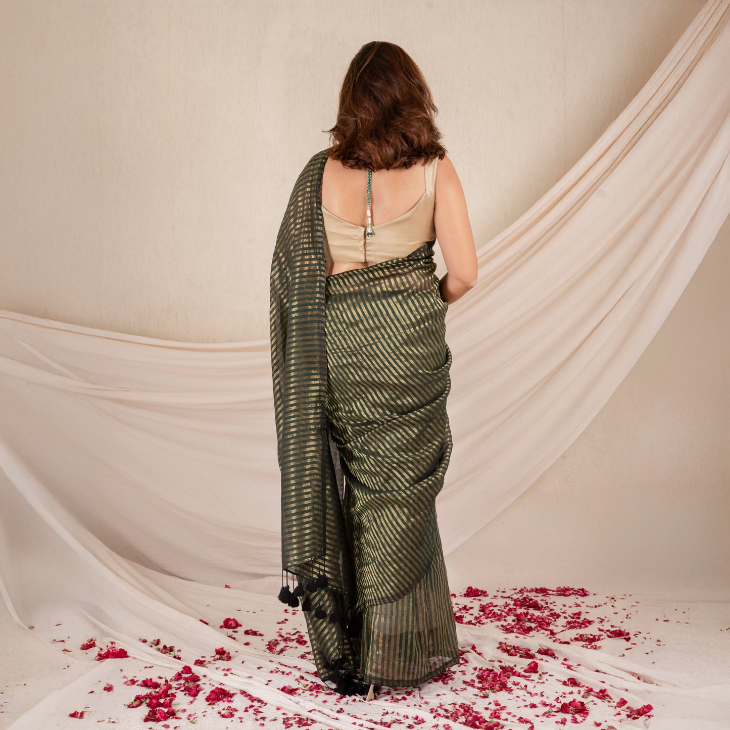 Saaz Cotton Zari Saree