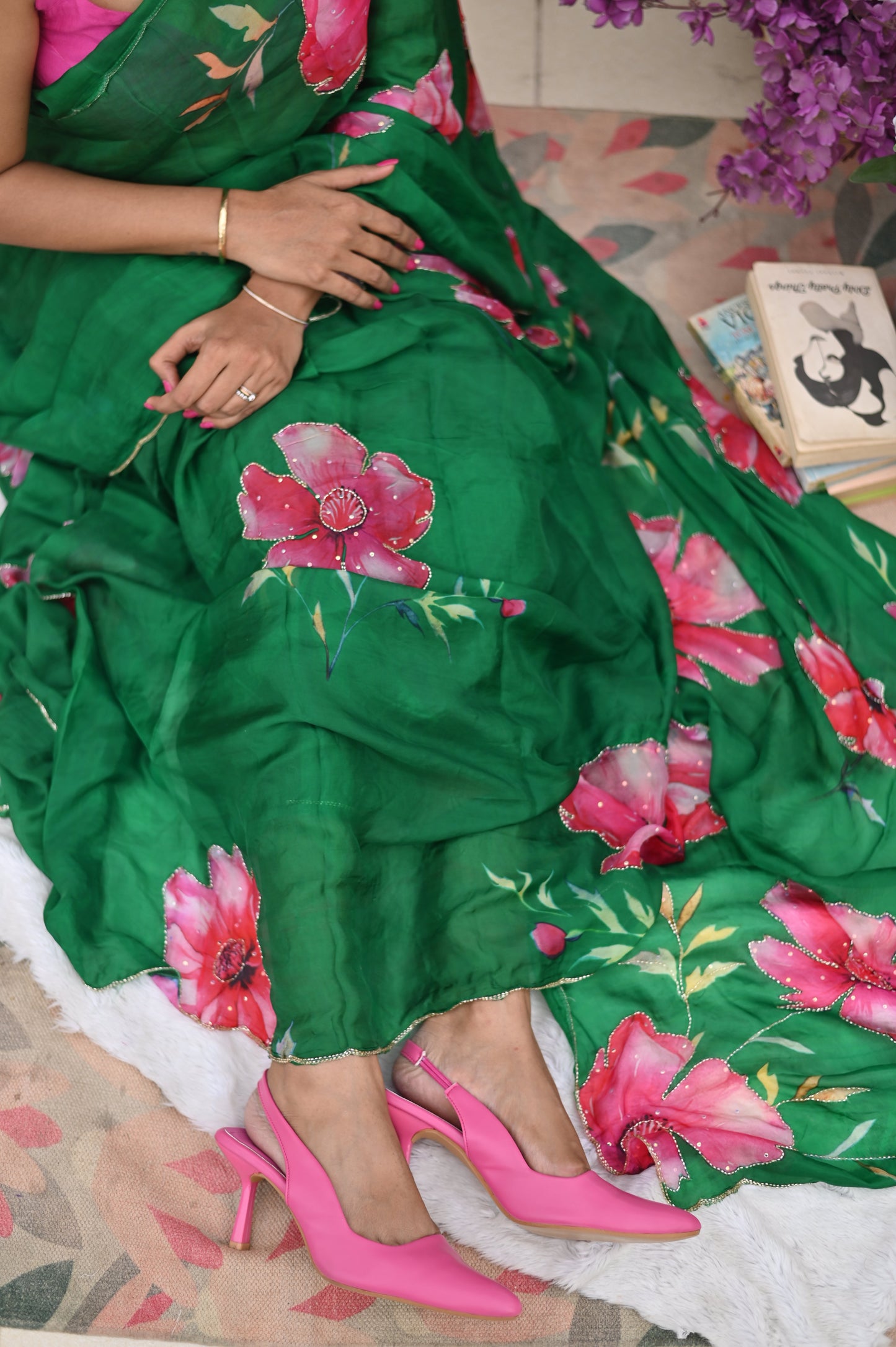 Plumeria Pure Silk Saree