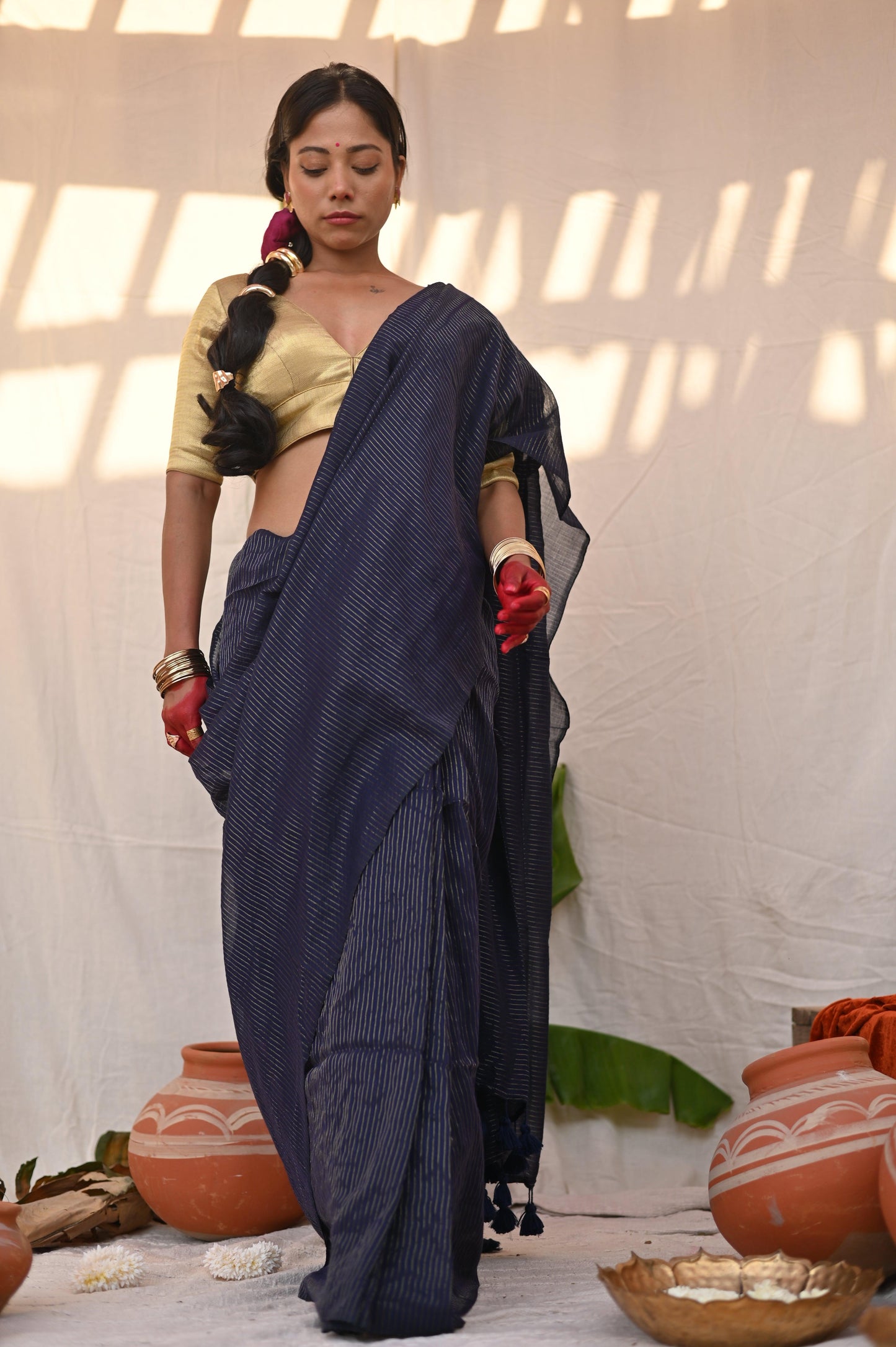 Magic At Midnight Mul Saree