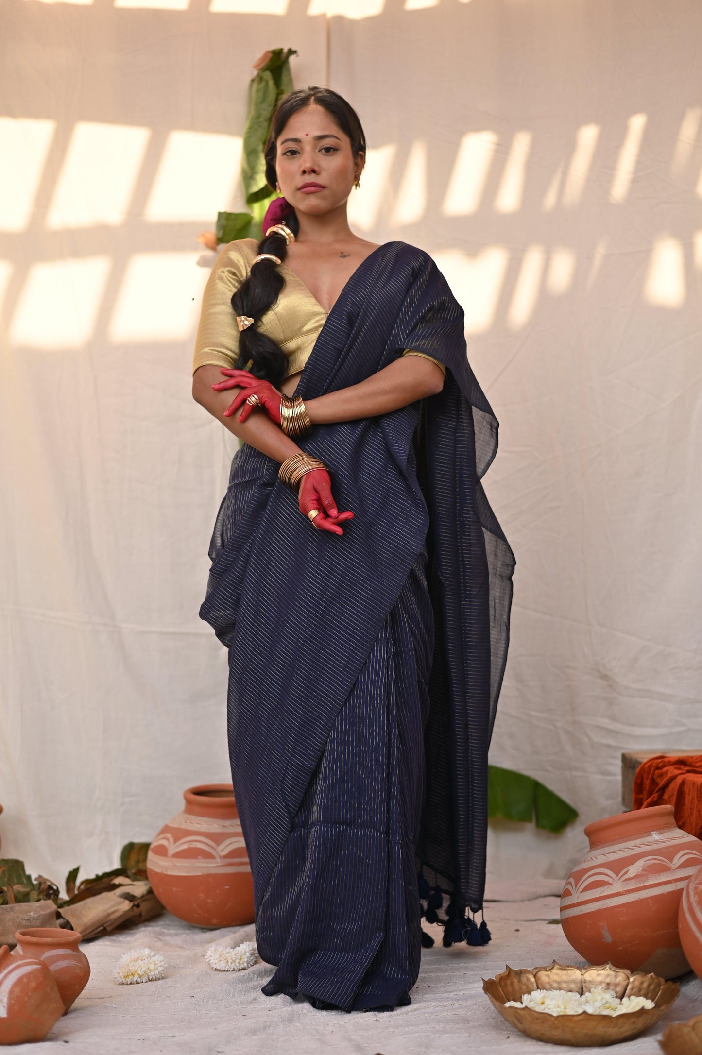 Magic At Midnight Mul Saree