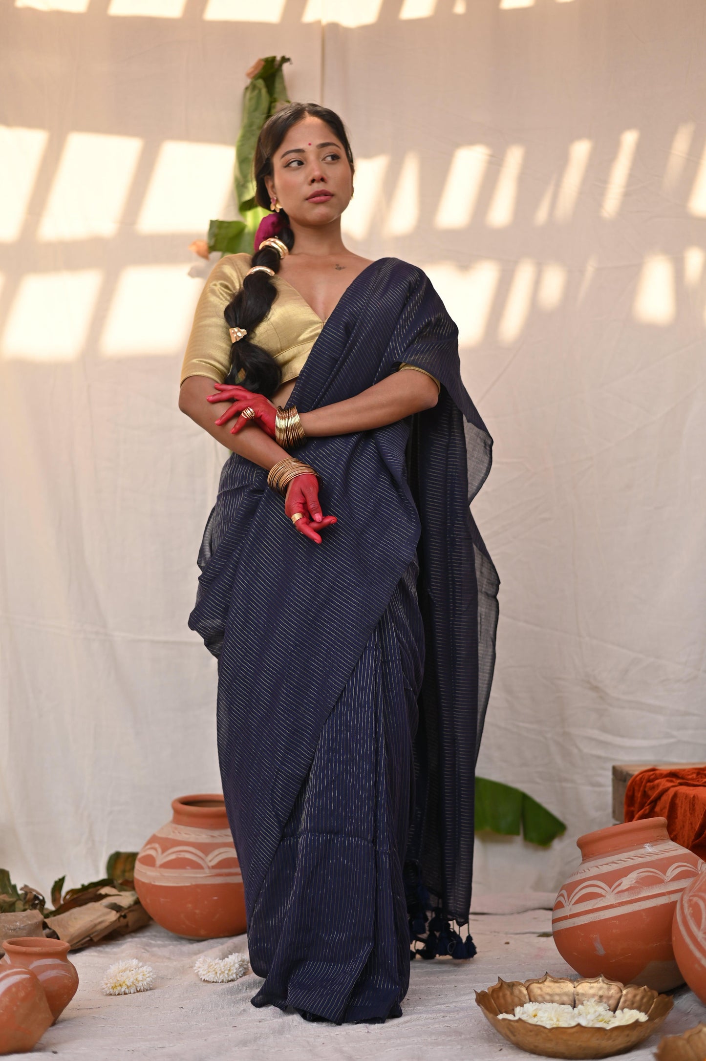Magic At Midnight Mul Saree