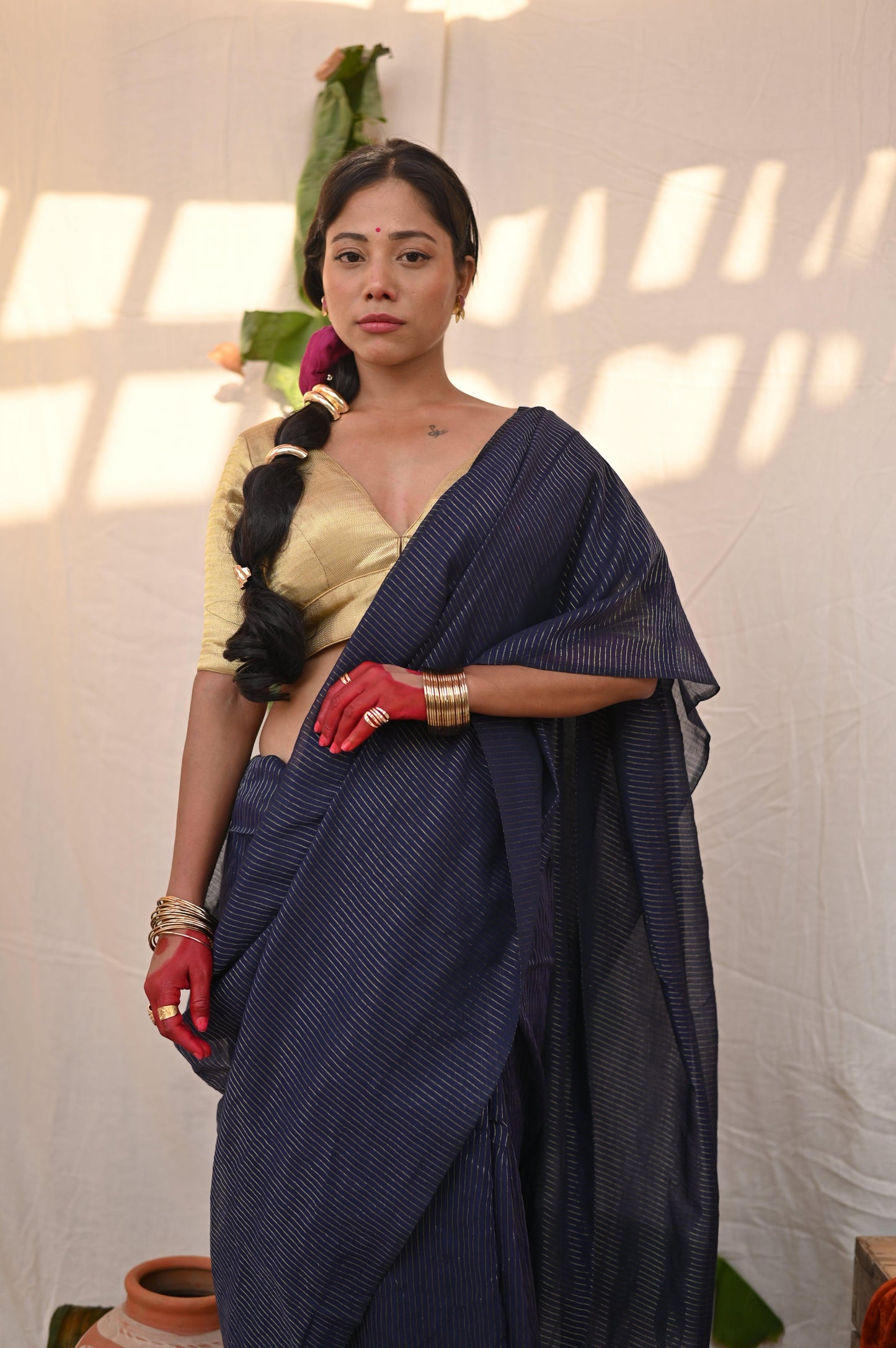 Magic At Midnight Mul Saree
