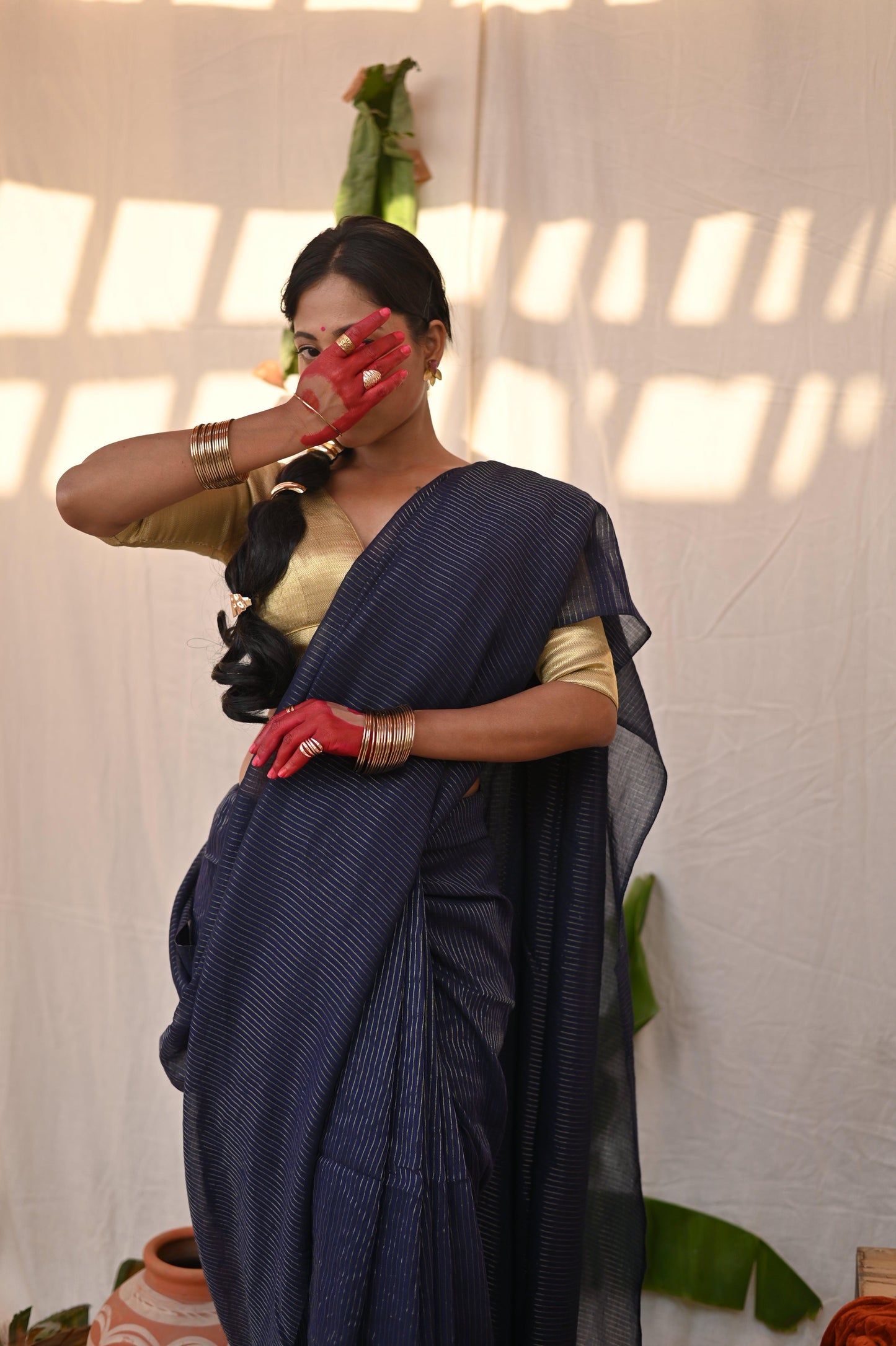 Magic At Midnight Mul Saree