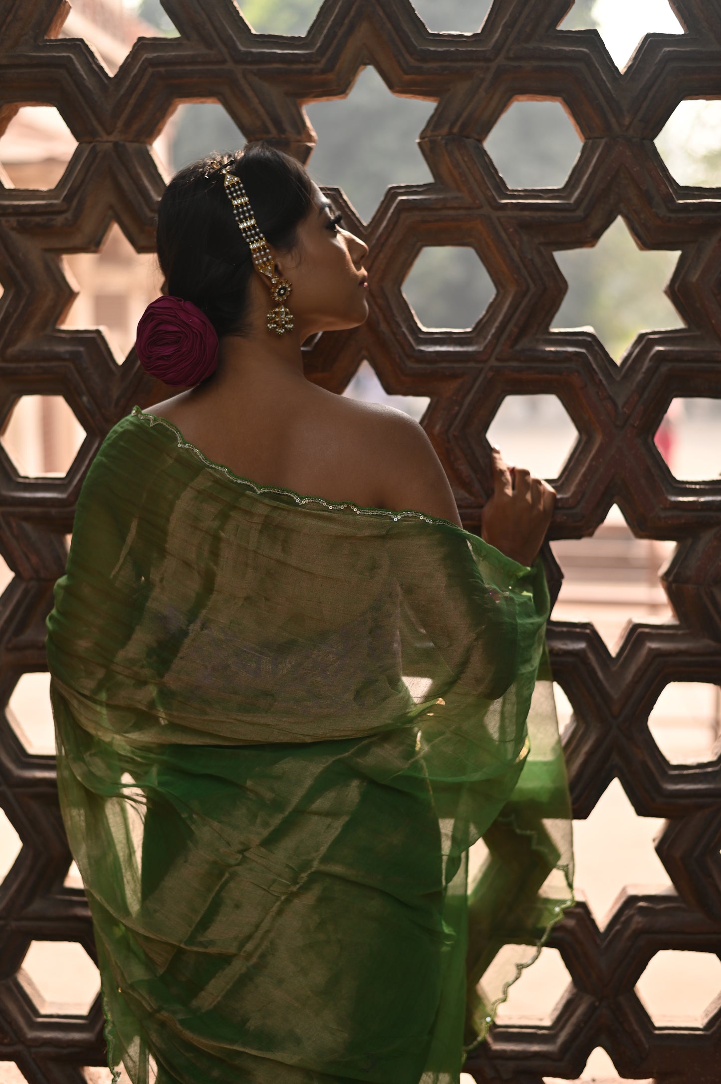 Modern Queen Tissue Saree