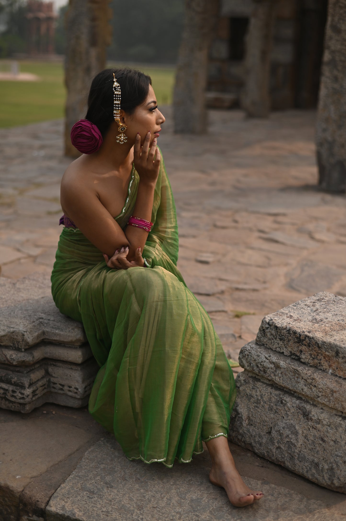Modern Queen Tissue Saree