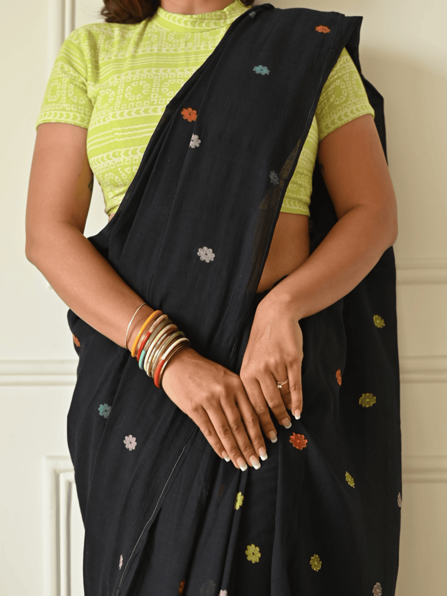 Bloom Jamdani Saree