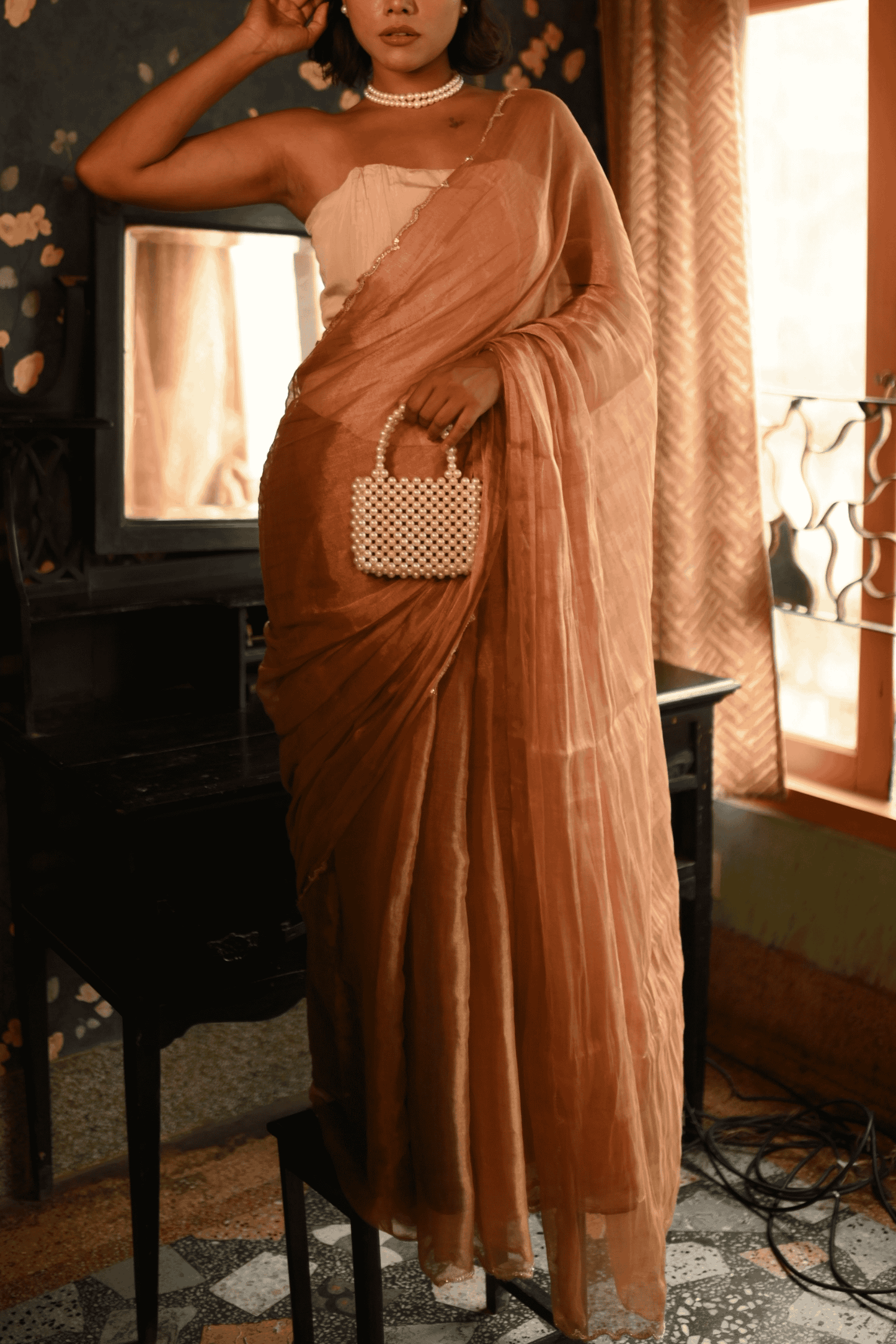High Society Tissue Saree