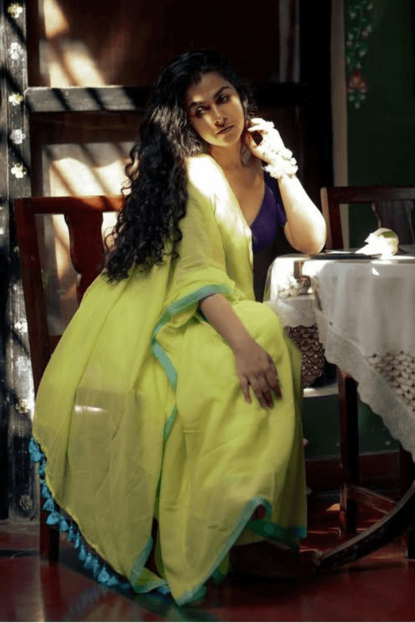 Limelight Mulmul Saree