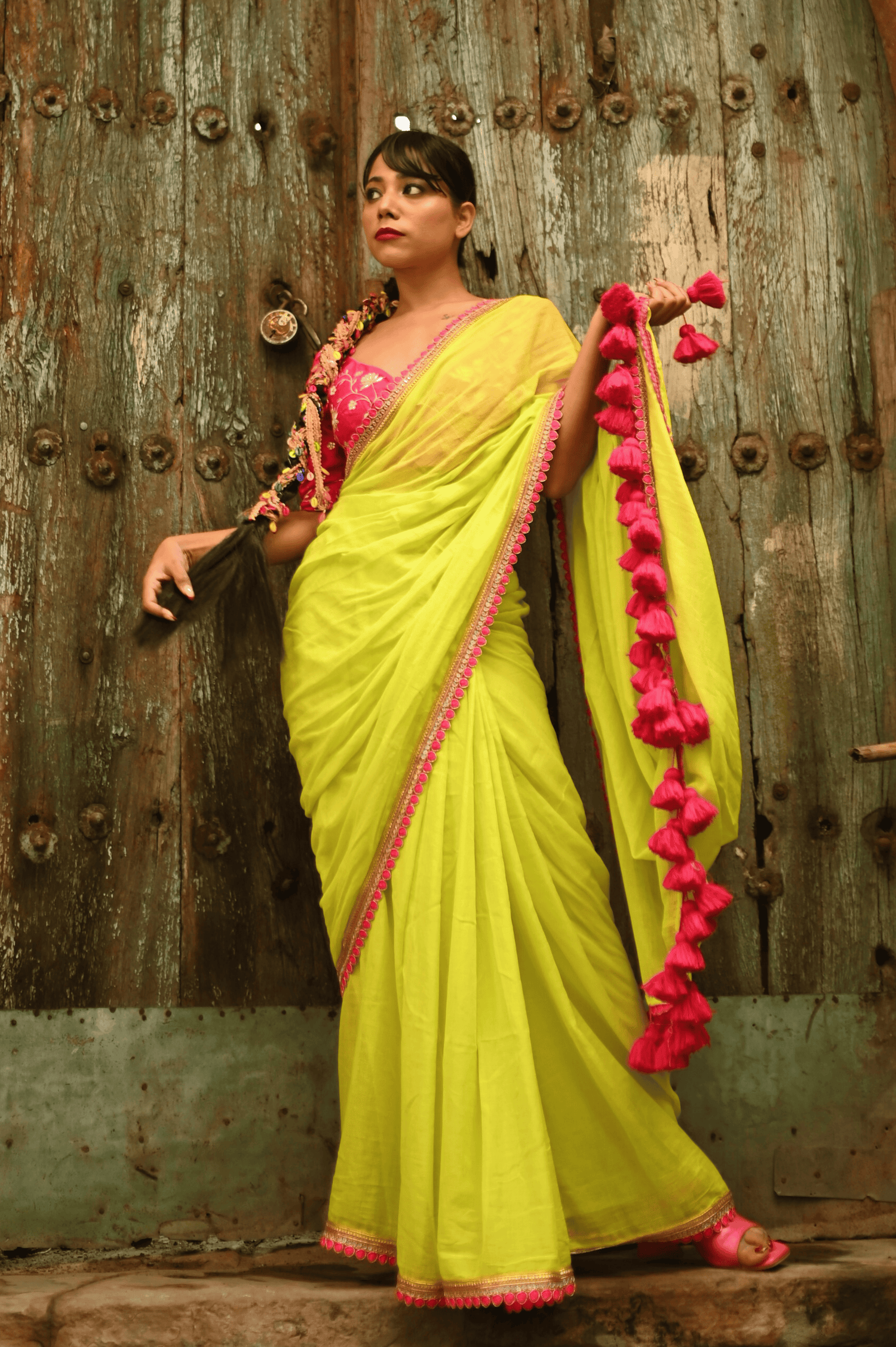 Haldi Sarees