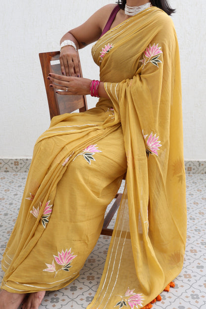 Walking On Sunshine Saree