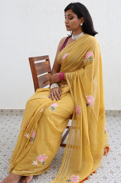 Walking On Sunshine Saree