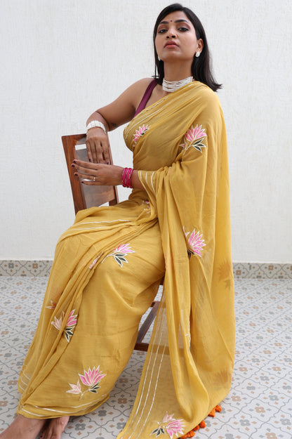 Walking On Sunshine Saree
