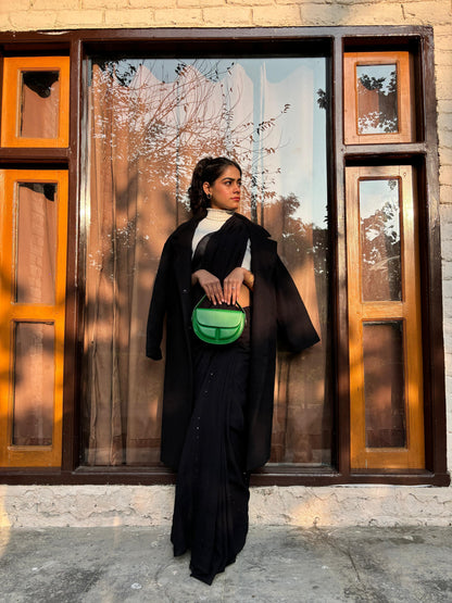 Celestial Noir Saree