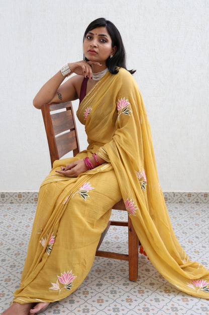 Walking On Sunshine Saree