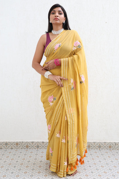 Walking On Sunshine Saree