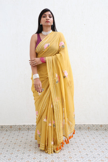 Walking On Sunshine Saree