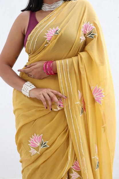 Walking On Sunshine Saree