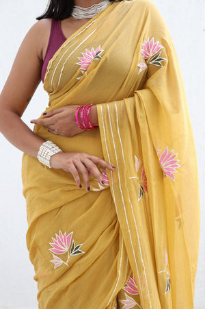 Walking On Sunshine Saree