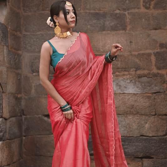 Reigning Queen Tissue Saree