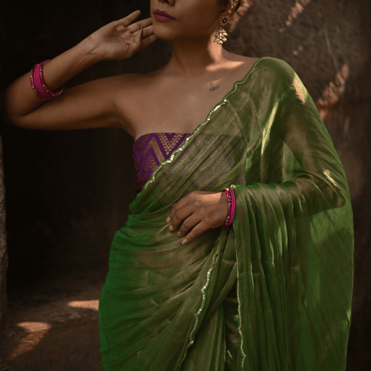 Modern Queen Tissue Saree