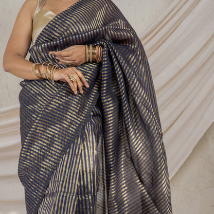 Raag Cotton Zari Saree