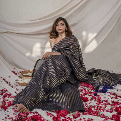 Raag Cotton Zari Saree