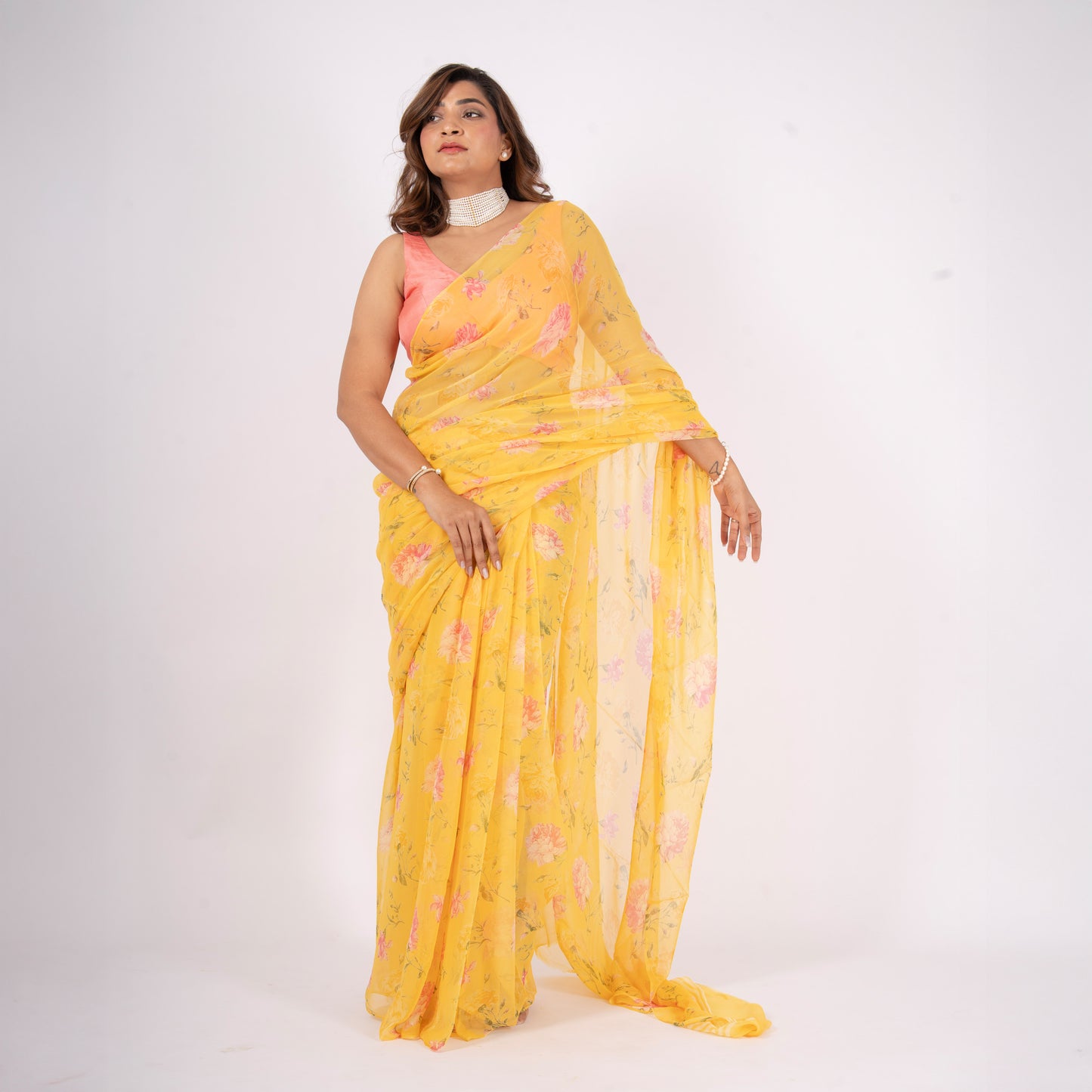 Liora Pure Chiffon Saree