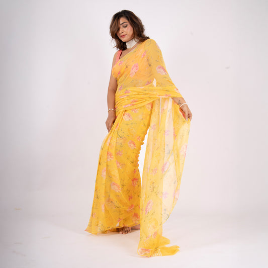 Liora Pure Chiffon Saree