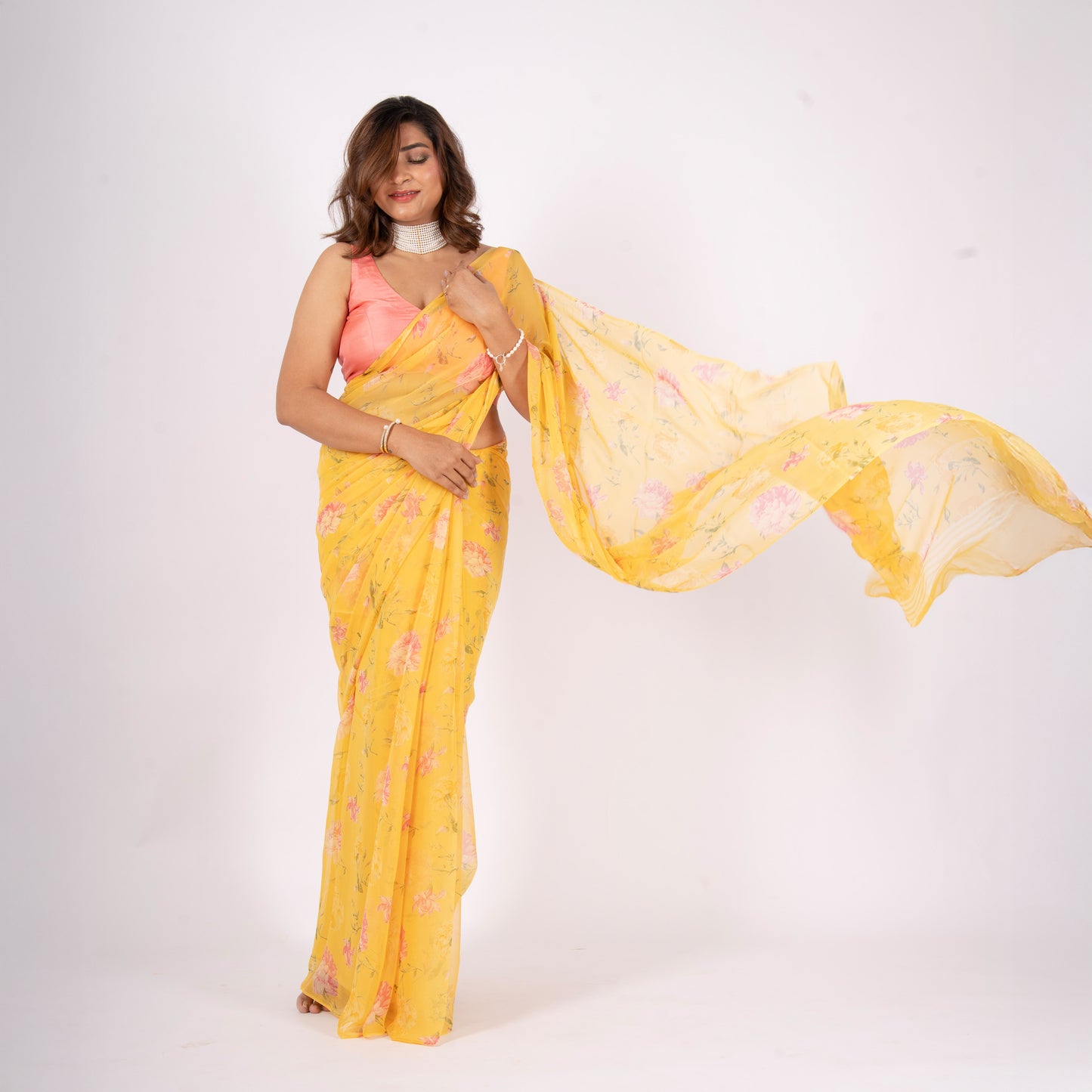 Liora Pure Chiffon Saree