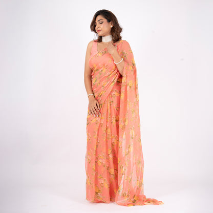 Elara Pure Chiffon Saree
