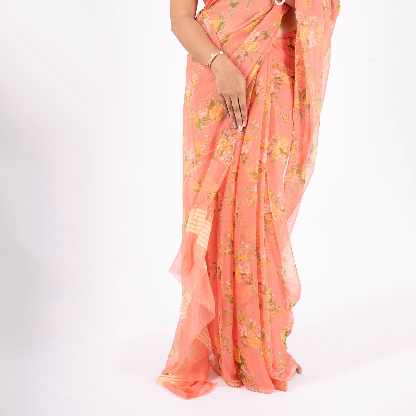 Elara Pure Chiffon Saree