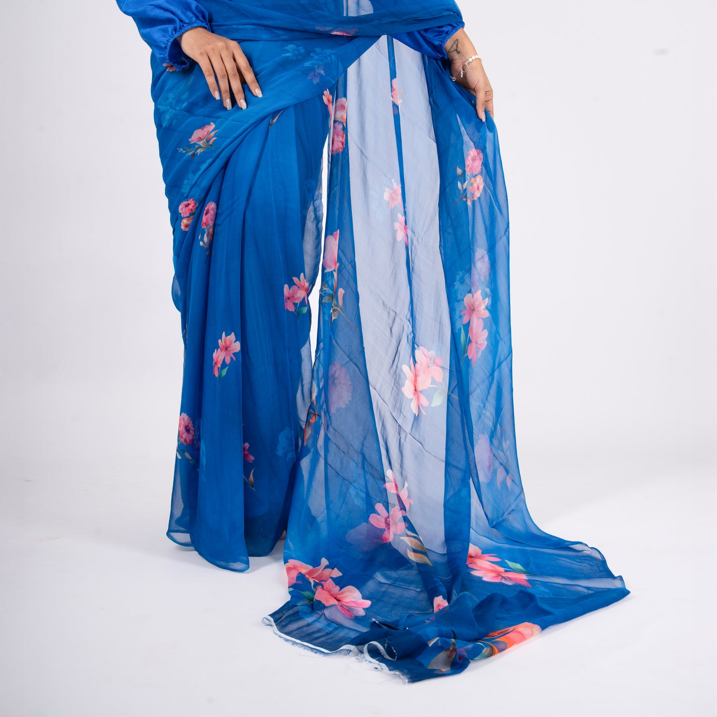 Azura Pure Chiffon Saree