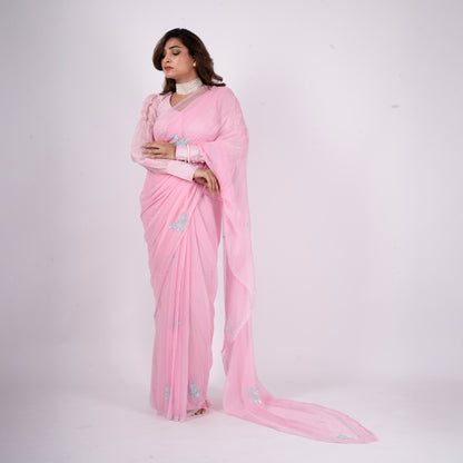 Florise Pure Chiffon Saree