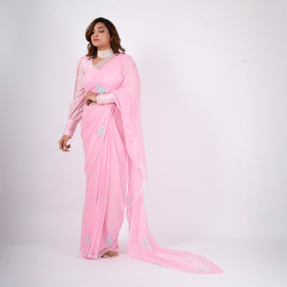 Florise Pure Chiffon Saree