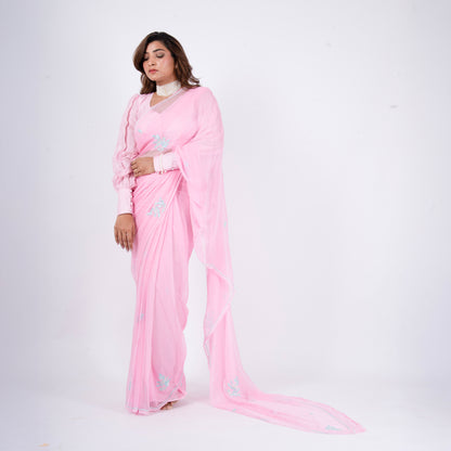 Florise Pure Chiffon Saree