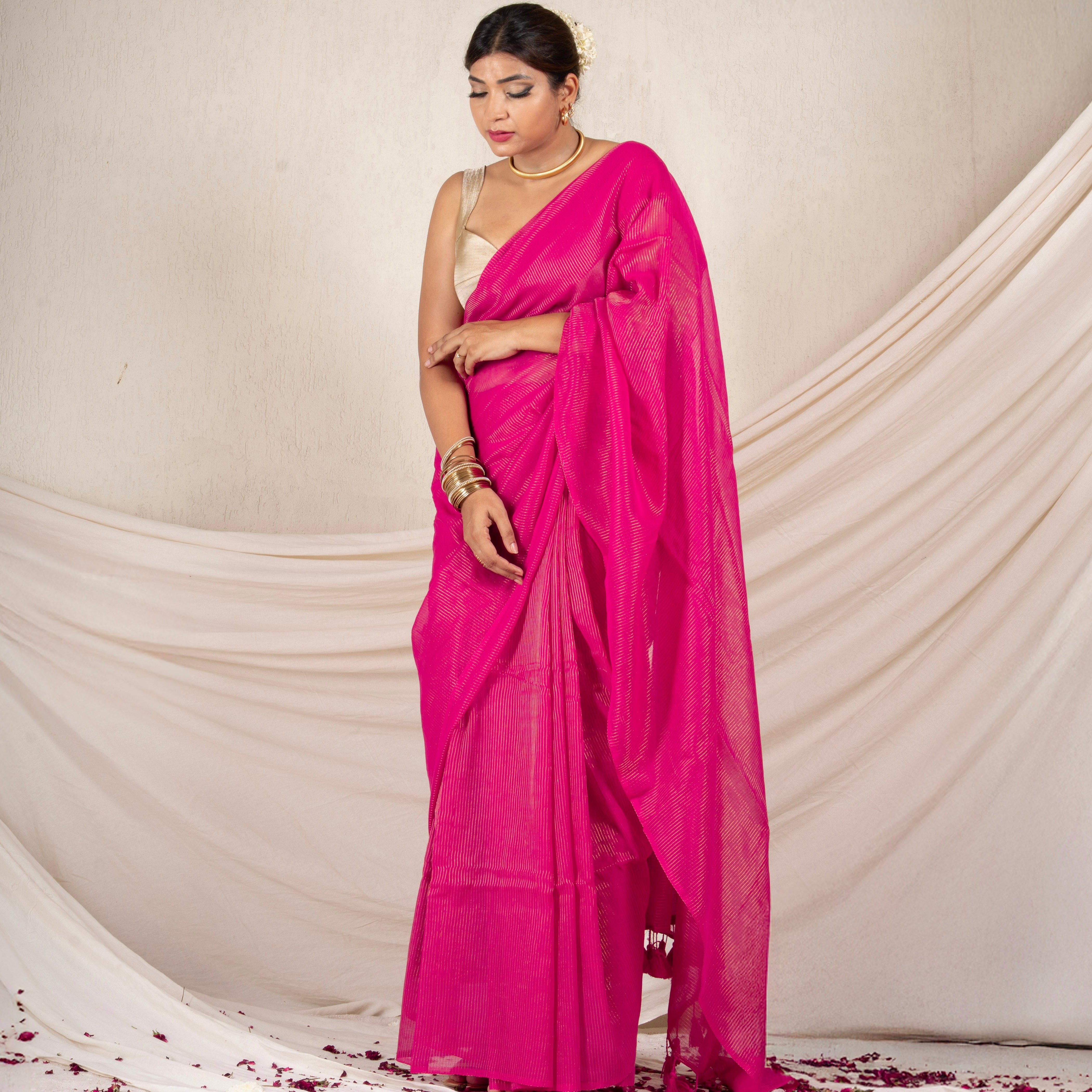 Rouge Mul Saree Thumbnail